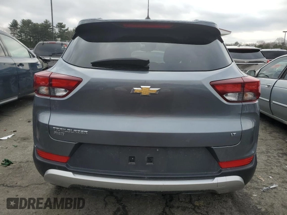 2021 Chevrolet TrailBlazer LT with VIN KL79MRSL5MB164004, listed as a Copart auction lot 40118254 with 60,508 mi miles and . Bid and sale history available at DreamBid. Image 6.