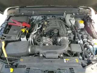 2024 Jeep Wrangler Sahara с VIN 1C4PJXEG0RW256790, выставлен на аукционе Copart как лот 57765785 с пробегом 12 018 миль миль и Списание • Salvage title. История ставок и продаж доступна на DreamBid. Изображение 14.