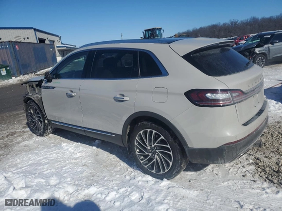 2019 Lincoln Nautilus Reserve with VIN 2LMPJ8LP0KBL66836, listed as a Copart auction lot 46239495 with 123,793 mi miles and Salvage Title. Bid and sale history available at carsss.com. Image 2.