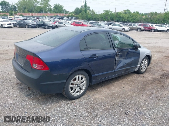 2006 Honda Civic LX z VIN 1HGFA16516L106501, wystawiony jako IAAI lot #42356043 z przebiegiem 184 403 mil mil oraz . Historia ofert i sprzedaży dostępna na DreamBid. Obrazek 4.