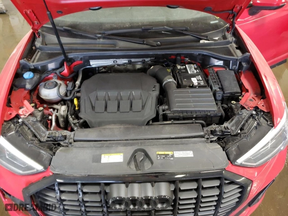 2021 Audi Q3 S line Premium Plus with VIN WA1EECF31M1102153, listed as a Copart auction lot 48142425 with 41,096 mi miles and Salvage Title. Bid and sale history available at carsss.com. Image 11.