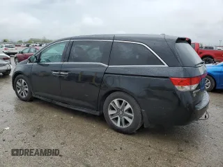 2014 Honda Odyssey Touring z VIN 5FNRL5H91EB063390, wystawiony jako Copart lot #54482545 z przebiegiem Nie podano mil oraz Szkoda całkowita • Salvage title. Historia ofert i sprzedaży dostępna na DreamBid. Obrazek 2.