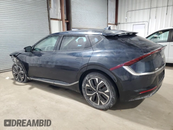2023 Kia EV6 Wind with VIN KNDC34LA9P5604093, listed as a Copart auction lot 46487755 with 26,682 mi miles and Salvage Title. Bid and sale history available at carsss.com. Image 2.