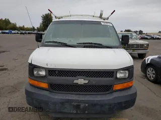 2008 Chevrolet Express Cargo Van with VIN 1GCGG25C981188144, listed as a Copart auction lot 76550214 with 292,178 mi miles and Salvage Title. Bid and sale history available at carsss.com. Image 5.