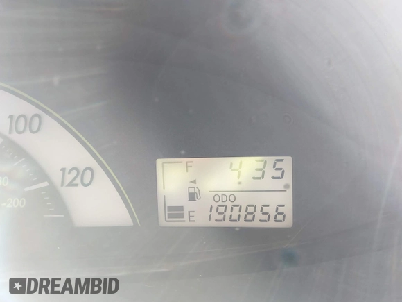 2008 Toyota Yaris with VIN JTDBT923X81229660, listed as a IAAI auction lot 41310288 with 190,856 mi miles. Bid and sale history available at carsss.com. Image 7.