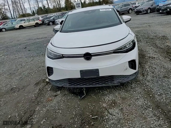 2021 Volkswagen ID.4 Pro with VIN WVGRMPE26MP039358, listed as a Copart auction lot 77710534 with 19,100 mi miles and Salvage Title. Bid and sale history available at carsss.com. Image 11.