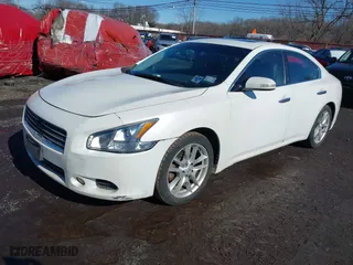 2010 Nissan Maxima 3.5 SV w/Premium Pkg with VIN 1N4AA5AP3AC806950, listed as a IAAI auction lot 41587758 with 123,470 mi miles. Bid and sale history available at carsss.com. Image 2.