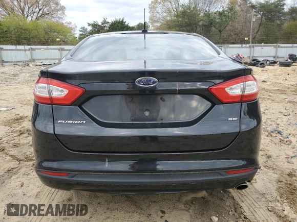2013 Ford Fusion SE with VIN 3FA6P0H78DR111186, listed as a Copart auction lot 52807135 with 134,436 mi miles and Salvage Title. Bid and sale history available at carsss.com. Image 6.