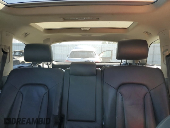 2007 Audi Q7 Premium Plus with VIN WA1EY74L57D065595, listed as a Copart auction lot 62612355 with 155,980 mi miles and Salvage title. Bid and sale history available at DreamBid. Image 10.