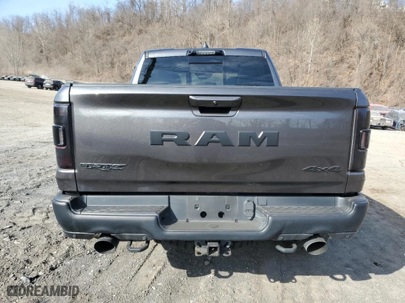 2022 Ram 1500 TRX with VIN 1C6SRFU94NN265242, listed as a Copart auction lot 49386555 with 20,580 mi miles and Salvage Title. Bid and sale history available at carsss.com. Image 6.