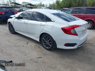 2019 Honda Civic EX z VIN 19XFC1F30KE208186, wystawiony jako IAAI lot #42020997 z przebiegiem 115 430 mil mil oraz . Historia ofert i sprzedaży dostępna na DreamBid. Obrazek 3.