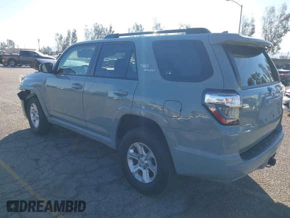 2022 Toyota 4Runner TRD Sport with VIN JTESU5JR8N5987279, listed as a IAAI auction lot 41298543 with 71,032 mi miles and . Bid and sale history available at DreamBid. Image 3.