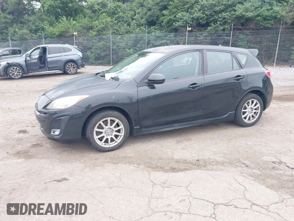 2010 Mazda 3 S Sport with VIN JM1BL1H60A1323152, listed as a IAAI auction lot 42528313 with 145,835 mi miles and . Bid and sale history available at DreamBid. Image 2.