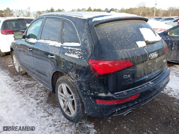 2015 Audi Q5 Premium Plus with VIN WA1DGAFPXFA103589, listed as a IAAI auction lot 41351837 with 144,979 mi miles. Bid and sale history available at carsss.com. Image 3.