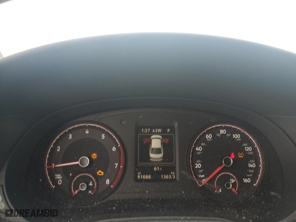 2021 Volkswagen Passat 2.0T S with VIN 1VWAA7A30MC013545, listed as a Copart auction lot 44206705 with 91,688 mi miles and Salvage Title. Bid and sale history available at carsss.com. Image 9.