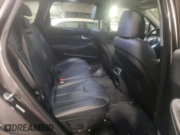 2021 Hyundai Santa Fe Hybrid Limited with VIN KM8S5DA12MU006711, listed as a Copart auction lot 39544344 with 14,145 mi miles and Salvage Title. Bid and sale history available at carsss.com. Image 10.