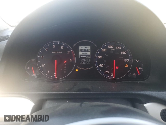 2005 Acura TSX with VIN JH4CL96825C006067, listed as a Copart auction lot 52717145 with 86,793 mi miles and Salvage Title. Bid and sale history available at carsss.com. Image 9.