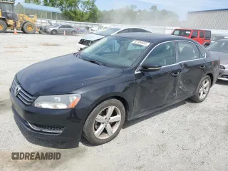 2012 Volkswagen Passat SE z VIN 1VWBH7A39CC013381, wystawiony jako Copart lot #52980605 z przebiegiem 133 466 mil mil oraz Szkoda całkowita • Salvage title. Historia ofert i sprzedaży dostępna na DreamBid. Obrazek 1.