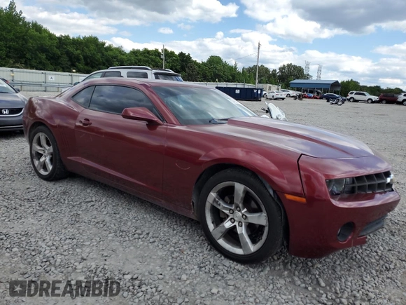 2010 Chevrolet Camaro 2LT with VIN 2G1FC1EV7A9117084, listed as a Copart auction lot 55469015 with 176,936 mi miles and Salvage title. Bid and sale history available at DreamBid. Image 4.