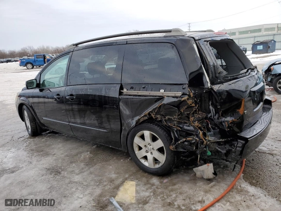 2006 Nissan Quest S Special Edition with VIN 5N1BV28U36N113378, listed as a Copart auction lot 88160125 with NaN miles and Salvage Title. Bid and sale history available at carsss.com. Image 2.