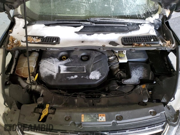 2015 Ford Escape Titanium with VIN 1FMCU0J9XFUA58239, listed as a Copart auction lot 46153395 with 114,240 mi miles and Salvage Title. Bid and sale history available at carsss.com. Image 12.