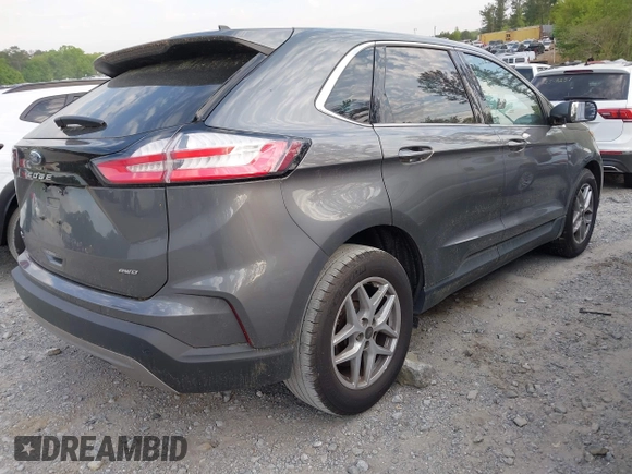 2023 Ford Edge SEL with VIN 2FMPK4J92PBA24639, listed as a IAAI auction lot 42061985 with 1 mi miles. Bid and sale history available at carsss.com. Image 4.