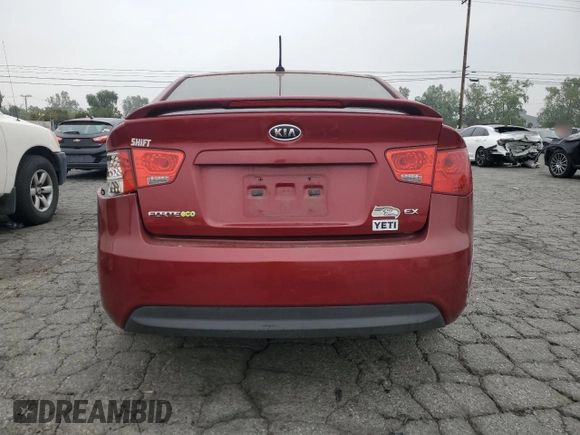 2011 Kia Forte EX with VIN KNAFU4A26B5378039, listed as a Copart auction lot 54790465 with 181,104 mi miles and Salvage Title. Bid and sale history available at carsss.com. Image 6.