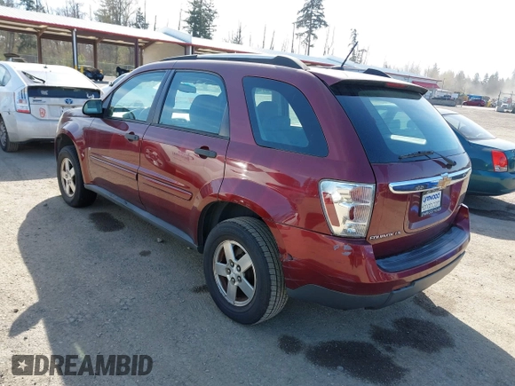 2007 Chevrolet Equinox LS with VIN 2CNDL23F376089600, listed as a IAAI auction lot 41949960 with 193,601 mi miles. Bid and sale history available at carsss.com. Image 3.
