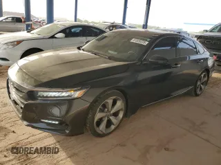 2018 Honda Accord Touring with VIN 1HGCV1F95JA084498, listed as a Copart auction lot 61820225 with 48,776 mi miles and Salvage title. Bid and sale history available at DreamBid. Image 1.