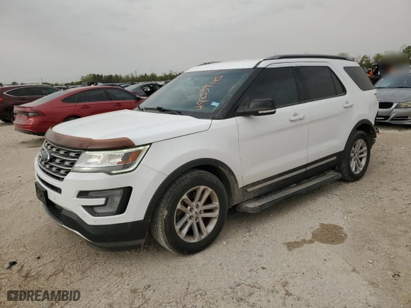 2016 Ford Explorer XLT with VIN 1FM5K7D86GGC85244, listed as a Copart auction lot 49853945 with 83,113 mi miles and Salvage Title. Bid and sale history available at carsss.com. Image 1.