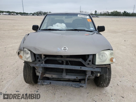 2004 Nissan Frontier XE with VIN 1N6ED29X64C410535, listed as a Copart auction lot 54222955 with 228,914 mi miles and Salvage title. Bid and sale history available at DreamBid. Image 5.