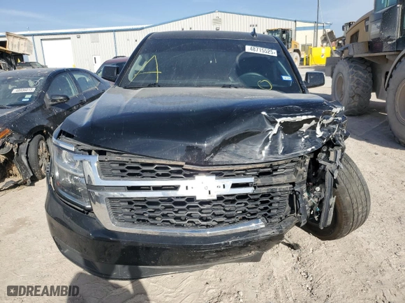 2016 Chevrolet Tahoe Commercial with VIN 1GNSKDKC5GR359813, listed as a Copart auction lot 48715525 with 108,890 mi miles and Salvage Title. Bid and sale history available at carsss.com. Image 5.
