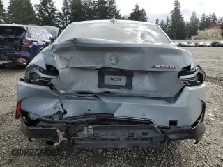 2022 BMW 2 Series M240i xDrive with VIN 3MW53CM09N8C33507, listed as a Copart auction lot 52458485 with 36,693 mi miles and Salvage title. Bid and sale history available at DreamBid. Image 6.