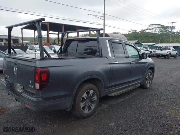 2017 Honda Ridgeline RTL-E with VIN 5FPYK3F76HB034774, listed as a IAAI auction lot 41754824 with 67,451 mi miles. Bid and sale history available at carsss.com. Image 13.