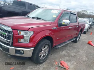 2016 Ford F-150 XLT with VIN 1FTEW1EG8GKF60962, listed as a IAAI auction lot 41826751 with 39,252 mi miles. Bid and sale history available at carsss.com. Image 2.