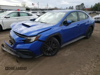 2024 Subaru WRX Premium с VIN JF1VBAH65R9803917, выставлен на аукционе Copart как лот 53911935 с пробегом 10 537 миль миль и Списание • Salvage title. История ставок и продаж доступна на DreamBid. Изображение 1.