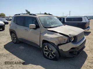 2015 Jeep Renegade Latitude with VIN ZACCJABT3FPB97255, listed as a Copart auction lot 51946045 with 49,645 mi miles and Salvage Title. Bid and sale history available at carsss.com. Image 4.