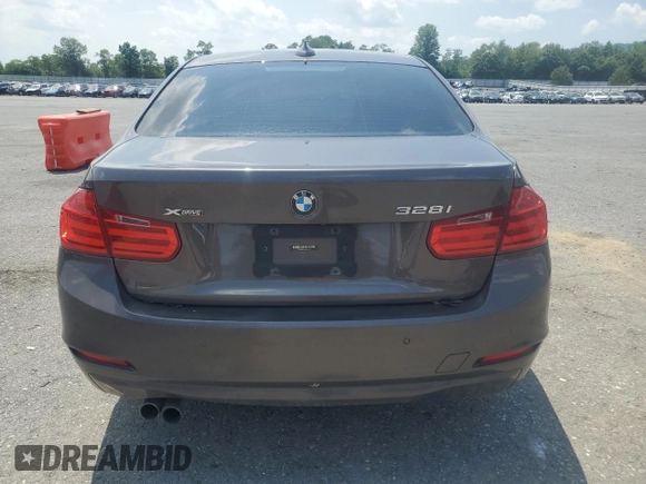 2014 BMW 3 Series 328i xDrive with VIN WBA3B5C5XEP542908, listed as a Copart auction lot 62636965 with 141,520 mi miles and Clean title. Bid and sale history available at DreamBid. Image 6.