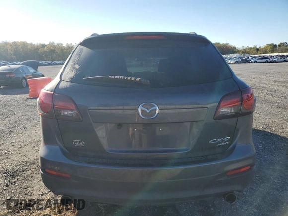 2015 Mazda CX-9 Sport with VIN JM3TB3BV3F0455040, listed as a Copart auction lot 75001394 with 176,094 mi miles and Salvage Title. Bid and sale history available at carsss.com. Image 6.