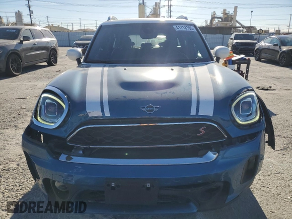 2022 MINI Countryman Cooper S with VIN WMZ53BR05N3N69329, listed as a Copart auction lot 41713105 with 44,764 mi miles and Salvage title. Bid and sale history available at DreamBid. Image 5.