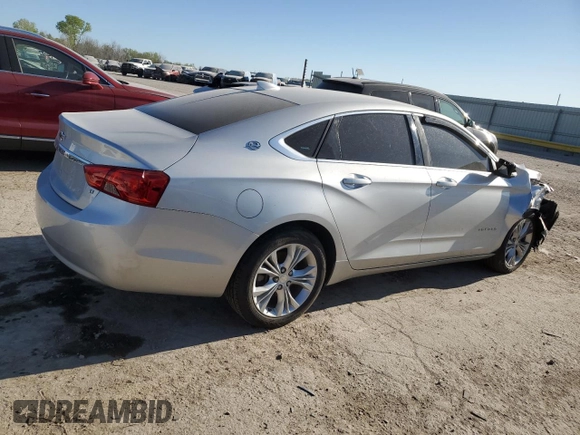 2015 Chevrolet Impala LT with VIN 2G1125S37F9141836, listed as a Copart auction lot 53123255 with 112,609 mi miles and Salvage Title. Bid and sale history available at DreamBid. Image 3.
