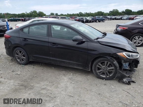 2017 Hyundai Elantra Value Edition z VIN KMHD84LF2HU247070, wystawiony jako Copart lot #57460915 z przebiegiem 124 337 mil mil oraz Szkoda całkowita • Salvage title. Historia ofert i sprzedaży dostępna na DreamBid. Obrazek 4.