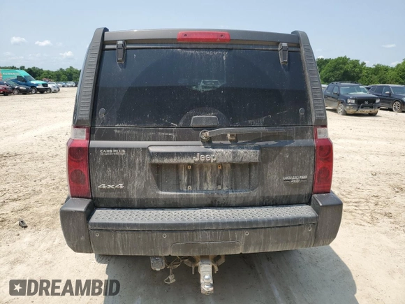 2006 Jeep Commander z VIN 1J8HG48K36C263515, wystawiony jako Copart lot #59080765 z przebiegiem 167 635 mil mil oraz Szkoda całkowita • Salvage title. Historia ofert i sprzedaży dostępna na DreamBid. Obrazek 6.