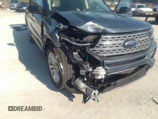 2021 Ford Explorer Limited with VIN 1FMSK7FH1MGB28233, listed as a IAAI auction lot 41645930 with 51,329 mi miles. Bid and sale history available at carsss.com. Image 6.