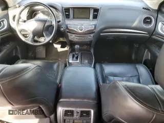 2015 Infiniti QX60 with VIN 5N1AL0MM7FC518912, listed as a Copart auction lot 66558744 with 125,750 mi miles and Salvage title. Bid and sale history available at DreamBid. Image 8.