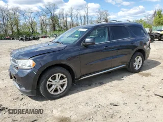 2013 Dodge Durango SXT with VIN 1C4RDJAG0DC693413, listed as a Copart auction lot 51777405 with 160,231 mi miles and Salvage Title. Bid and sale history available at carsss.com. Image 1.