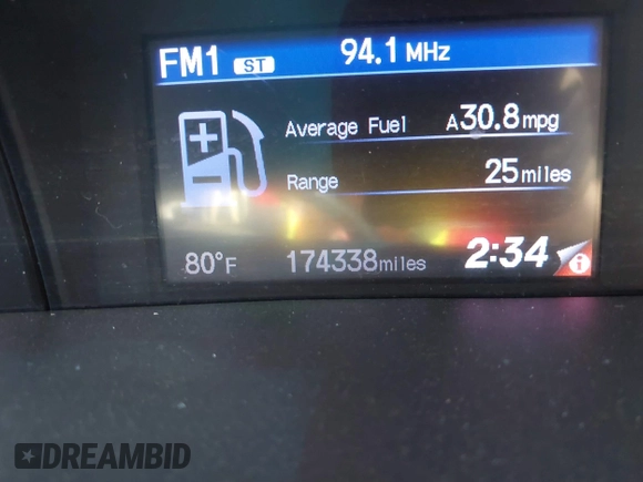 2012 Honda Civic EX-L with VIN 19XFB2F97CE028900, listed as a IAAI auction lot 41651336 with 174,338 mi miles and . Bid and sale history available at DreamBid. Image 7.