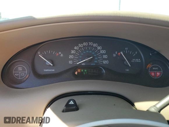 2003 Buick Century Custom with VIN 2G4WS52JX31163781, listed as a Copart auction lot 74969814 with 67,754 mi miles and Salvage Title. Bid and sale history available at carsss.com. Image 9.