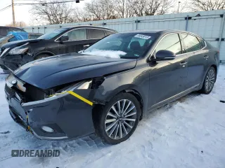 2017 Kia Cadenza Limited with VIN KNALC4J10H5077840, listed as a Copart auction lot 88849015 with 85,763 mi miles and Salvage Title. Bid and sale history available at carsss.com. Image 1.