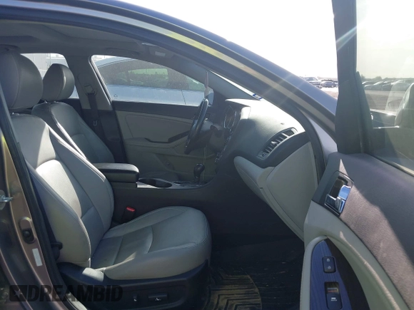 2013 Kia Optima EX with VIN 5XXGN4A75DG258716, listed as a IAAI auction lot 41815091 with 178,589 mi miles. Bid and sale history available at carsss.com. Image 5.